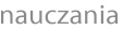 nauczania