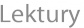 Lektury